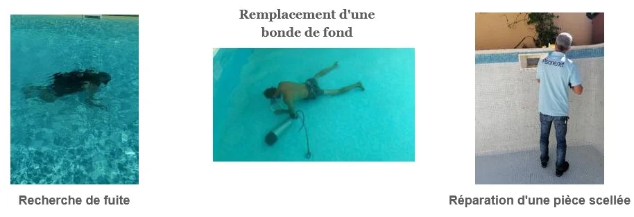 Réparation piscine